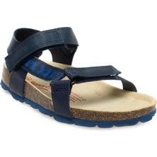 Superfit 000116-F Fussbettpantoffel Lacivert Çocuk Sandalet