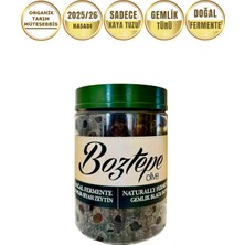 Boztepe Gemlik Siyah Sele Zeytin Doğal Fermente 1000 cc