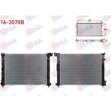 Su Radyatoru Brazıng Renault Clıo V 1.5 Blue Dci 2019- / Captur Iı 1.5 Blue Dci 2020- Veka 16-3570B T1