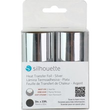 Silhouette Isı Folyosu Gümüş Yaldız