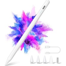Vavis Xıron iPad 2018-2024 Için Stylus Kalem, Hızlı Şarj/avuç Içi Reddetme/eğme Işlevi, iPad Pro 11"/12.9"/13" 2024 M4, iPad 10. Nesil/9. Nesil-6. Nesil, Air 5/4/3. Nesil/11"& 13" M2, Mini 6/5. Nesil.
