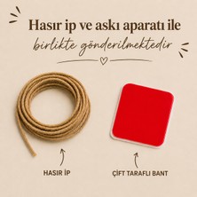 Lucena Ahşap Yılbaşı Kapı Süsü Hoş Geldiniz Yazılı Çam Koni Portakal Desenli Mdf Kapı Çelengi