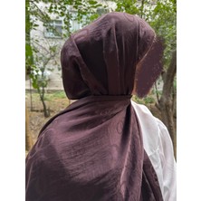 Shalby Tesettürpamuklu Yumuşak Dokulu Small & Big Loop Desen Jakar Şal