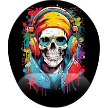Vavis Kurukafa Skull Mouse Pad