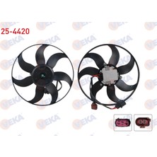 Fan Motoru Su Radyatoru Volkswagen Golf V (1k1) 1.4i 365MM Buyuk 2003-2009 Veka 25-4420 T1