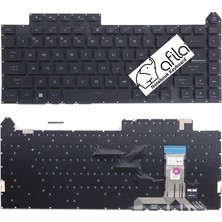 Afila Asus Rog Strix G16 G614JVR-N3117 Uyumlu Notebook Klavyesi (Siyah Tr) - Backlit - Ver.2 - Per-Key Rgb