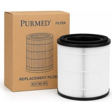 Purmed Rowenta PU2220 Pure Air Compact Hava Temizleyici Uyumlu Hepa + Karbon Filtre