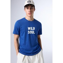 Comstarmoda Erkek Wild Soul Baskılı Owersize Tshirt