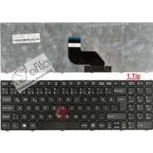 Afila Casper CNC.2450-8L35B CND.2620-6M35P Notebook Klavyesi, Laptop Tuş Takımı (Siyah Tr)