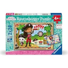 Vavis , 2X24P Puzzle, Çocuk Puzzle