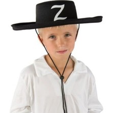 Z Logolu Çocuk Boy Bağcıklı Zrro Şapkası