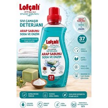 Lofçalı Sıvı Çamaşır Deterjanı Beyazlar ve Renkliler 1500ML Arap Sabunu - Soda - Enzim