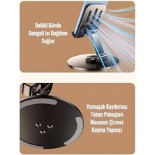 Vavis Telvesse Yüksek Kalite Metal Katlanabilir 360 Dönen Ayarlı Telefon Tutucu Masaüstü Telefon Tablet Standı S013
