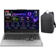 Lenovo Loq 15AHP10 Amd Ryzen 7-250 32GB Ddr5 1tb SSD Rtx 5050 8gb 100W 15.6 Inç Full Hd 144Hz IPS Windows 11 Pro Gaming Laptop (83JG00BMTR) B210 Çanta Hediyeli