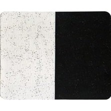 Vavis Usin Kum Desen Kaymaz Taban Optik Bilgisayar Notebook Bordo Mavi Mouse Pad Mousepad (Siyah Beyaz)