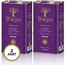 Villa Turqan 10 Lt Olgun Hasat Soğuk Sıkım Memecik Natürel Sızma Zeytinyağı | Tek Bahçe (2025/2026) (5 Litre x 2 Adet)