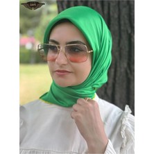 ALDAIYR Eşarp Rayon El Dikişi Kenarlı