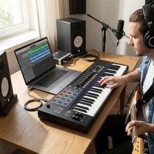 Vavis Type-C + Micro USB To Usb-B Yazıcı/mıdı Bağlantı Kablosu (1 Metre) - Printer, Tarayıcı, Mıdı Klavye, Ses Kartı, Dijital Piyano - Dj ve Müzik Ekipmanları Uyumlu