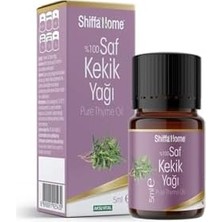Vavis Kekik Yağı 5 ml –%100 Saf Içilebilir Uçucu Yağ – Antiseptik, Doğal Bağışıklık Desteği ve Sindirimi Destekler – Soğuk Buhurdanlık ve Cilt Bakımına Uygun