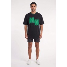 Blow Up Future Gen Mh Siyah Oversize Erkek T-Shirt 142161