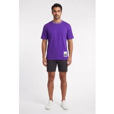 Blow Up Future Gen Born Mor Oversize Erkek T-Shirt 142116