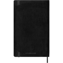 Vavis Moleskine Soft Large Plain Notebook Black