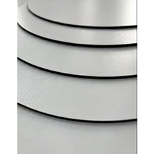 Ege Concept Life 30 cm Mdf Yuvarlak Beyaz