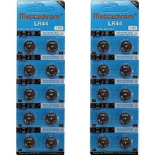 Vavis LR44 AG13 A76 357A SR44SW 1.5 Volt Alkalin Oyuncak Pili 20'li Tek Kullanımlık