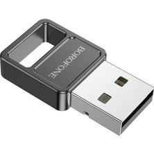 Vavis Bluetooth 5.1 Mini USB Adaptör 2.4ghz Kablosuz Alıcı Dongle – Bilgisayar ve Laptop Için Bluetooth Dönüştürücü, 3.0 Mbps Hız, Kulaklık Klavye Mouse Hoparlör Bağlantı Borofone | Dh8