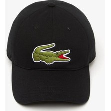 Lacoste Baseball Cap Black Organik Pamuk Unisex Şapka Siyah