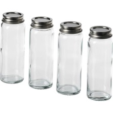 IKEA Cıtronhaj Cam-Paslanmaz Çelik 10 cl Baharat Kavanozu