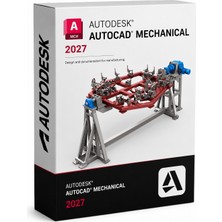 Autodesk Autocad Mechanical 2027 - 3 Yıl Full Sürüm (Windows)