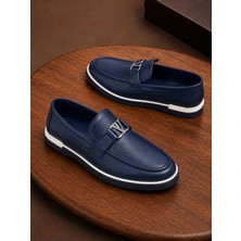 Taşpınar Ayakkabı Taşpınar %100 Hakiki Deri Ortopedik Erkek Rahat Yazlık Hafif Klasik Makosen Ayakkabı Loafer 40-44