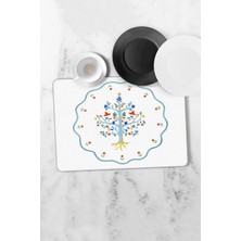 Dekomod Bulaşık Kurutma Matı Kurulama Bezi Örtüsü Tezgah Üstü Emici Bulaşıklık 40X50 cm Yıkanabilir