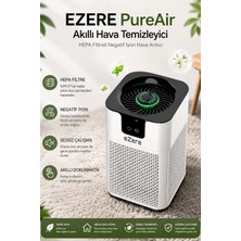 Ezere Pureair Akıllı Hava Temizleyici Hepa Filtreli Negatif Iyon Hava Arıtıcı