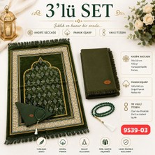 Sedef 3 Lü Set Seccade Eşarp Tesbih