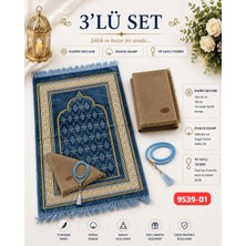 Sedef 3 Lü Set Seccade Eşarp Tesbih