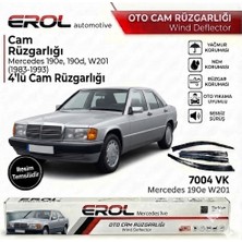 Erol Otomotiv Mercedes 190E,W201 (1983-1993) 4'lü Cam Rüzgarlığı