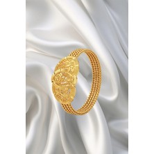 LEVA GOLD 22 Ayar Dörtlü Hasır Mühür Bilezik 20 gr