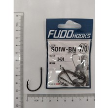 Fudo 3401 Soı W / Rıng Black Nıckel Iğne No : 7/0