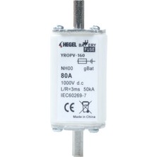 Tsm 80A Dc Bıçaklı Sigorta
