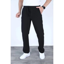 Myrab Denim Baggy Keten Pantolon Jogger Siyah