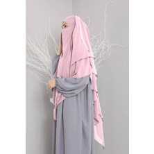 ALDAIYR Üç Katlı Şifon Hijab Sufle