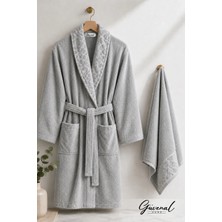 Güvenal Layla | Soft Unisex Bornoz | Bornoz | Erkek Bornoz | Kadın Bornoz | Hediyelik | Sabahlık | Çeyiz
