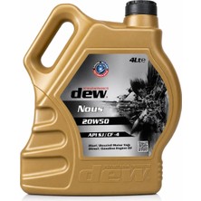 Dew Nous 20W50 Benzin /dizel Motor Yağı 4 Litre