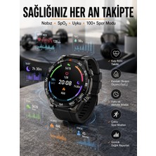 Epilons Akıllı Saat 2024 Model Arama Cevaplayan Uyku ve Sağlık Takibi