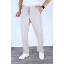 Myrab Denim Baggy Keten Pantolon Jogger Taş