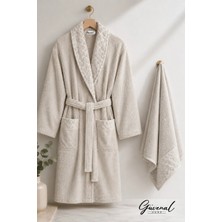 Güvenal Layla | Soft Unisex Bornoz | Bornoz | Erkek Bornoz | Kadın Bornoz | Hediyelik | Sabahlık | Çeyiz