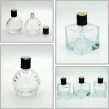 100 ml (2 Adet) (Tek Kullanımlık) Top ve 100 ml Küp  Boş Şişe