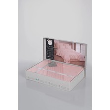 Güvenal Deluxe Pamuk Saten Çift Kişilik Kutulu Nevresim Takımı | Saten Nevresim | Çeyizlik |